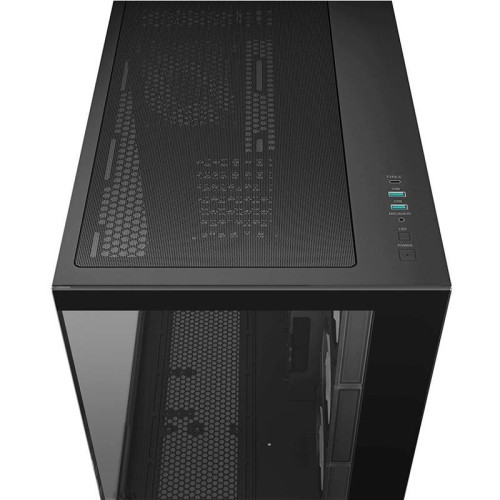 Корпус Deepcool CG530 4F черный ATX 2x120mm 2x140mm 2xUSB2.0 1xUSB3.0 audio bott PSU [R-CG530-BKADA4-G-1]