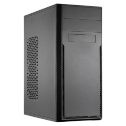 Корпус c блоком питания 450 Ватт/ Case Foxline FL-302, ATX, 2x5.25EXT, 1x3.5EXT, 4x3.5INT, 2xUSB2.0, HDA, w/o FAN, w/450W ATX PSU(80mm), w/1.2m EU pwr cord