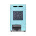 Корпус Thermaltake The Tower 100 Turquoise голубой miniITX 1x120mm 3x140mm 2xUSB3.0 audio bott PSU [CA-1R3-00SBWN-00]