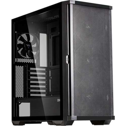 Корпус Zalman Z10 черный ATX 10x120mm 2x140mm 2xUSB3.0 audio bott PSU [Z10]