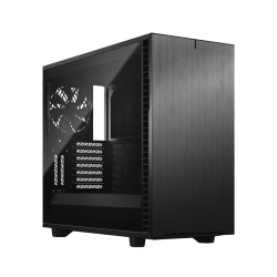 Корпус ПК без блока питания/ Case Fractal Design Define 7 TG Dark Tint, Midi-Tower, 3x140mm, 2xUSB-A 2.0 + 2xUSB-A 3.2 + 1xUSB 3.2 Type-C E-ATX, ATX, mATX, mITX Black