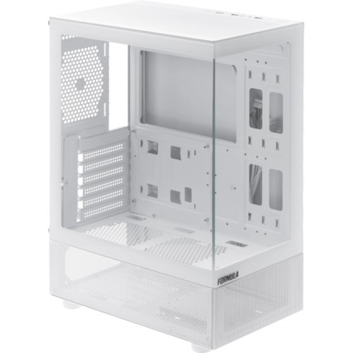Корпус Formula Crystal Z1 белый ATX 3x120mm 2xUSB2.0 1xUSB3.0 audio bott PSU [CRYSTAL Z1]