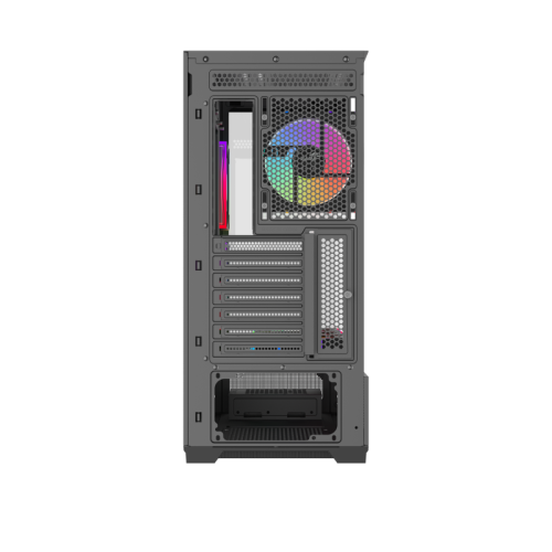 Корпус ПК без блока питания/ Case SAMA V43 Black, Midi-Tower, TG, 6x120mm ARGB, 2xUSB 3.0 + 1xUSB 3.2 Type-C, ATX, mATX, mITX Black Корпус ПК без блока питания/ Case SAMA V43 Black, Midi-Tower, TG, 6x120mm ARGB, 2xUSB 3.0 + 1xUSB 3.2 Type-C, ATX, mATX, mITX Black