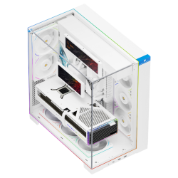 Корпус без блока питания/ Case Thermalright A70 Vision FAN5-C, Midi-Tower, TG, LCD, 5x120mm ARGB, 2xUSB-A 3.0, 1xUSB Type-C, ATX, mATX, mITX White