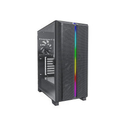 Корпус Montech Sky One Lite черный ATX 5x120mm 5x140mm 2xUSB3.0 audio bott PSU [SKY ONE LITE BL]