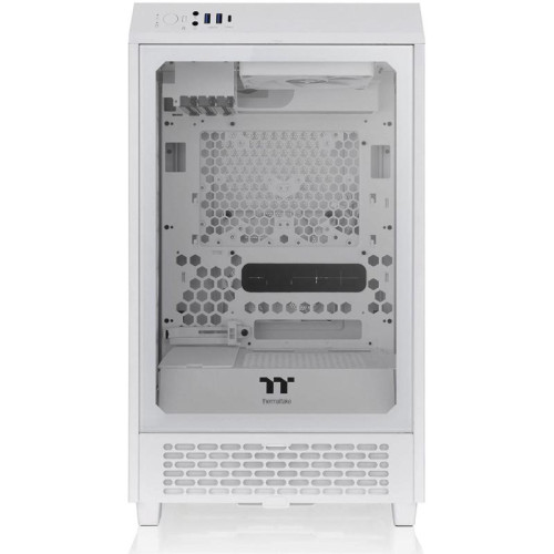 Корпус Thermaltake The Tower 200 белый miniITX 6x120mm 4x140mm 2xUSB3.0 audio bott PSU [CA-1X9-00S6WN-00]