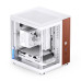 Корпус без блока питания/ Корпус JONSBO TK-0 White ITX без БП, mini-ITX, micro-ATX, ATX, белый