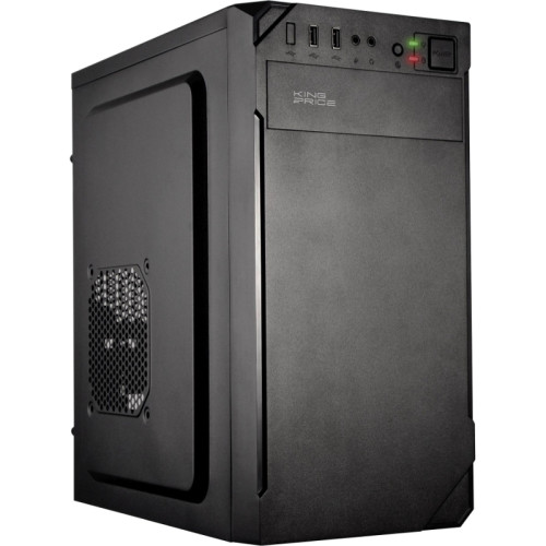 Корпус KingPrice KPCC-MN209 черный mATX 1x80mm 2x120mm 2xUSB2.0 audio [KPCC-MN209]