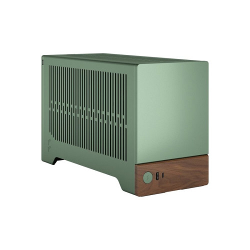 Корпус без блока питания/ Case Fractal Design Terra, Mini-Tower, no fans, 1xUSB-A 3.0 + 1xUSB 3.2 Type-C, SFX PSU Support, mITX Jade