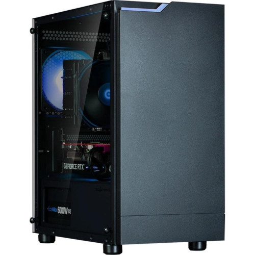 Корпус Zalman ZM-T4 Plus черный mATX 6x120mm 1x140mm 1xUSB2.0 2xUSB3.0 audio bott PSU [ZM-T4 PLUS]