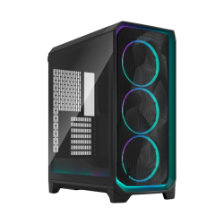 Корпус ПК без блока питания/ Case Fractal Design Meshify 3 Ambience Pro RGB TG Light Tint, Full-Tower, 3x140mm ARGB, 2xUSB-A 3.2 + 1xUSB 3.2 Type-C, E-ATX, ATX, mATX, mITX, Black