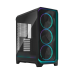Корпус ПК без блока питания/ Case Fractal Design Meshify 3 Ambience Pro RGB TG Light Tint, Full-Tower, 3x140mm ARGB, 2xUSB-A 3.2 + 1xUSB 3.2 Type-C, E-ATX, ATX, mATX, mITX, Black