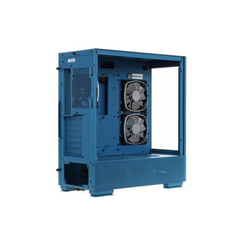 Корпус Montech Sky Two Morocco голубой ATX 3x140mm 2xUSB3.0 audio bott PSU [SKY TWO MOROCCO]