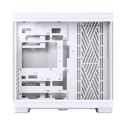 Корпус без блока питания/ Case JONSBO TK-4, Midi-Tower, TG, no fan, 2xUSB-A 3.0 + 1xUSB-C 3.2, ATX, mATX, mITX White