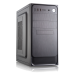 Корпус с блоком питания 450Вт./ Сase Forza mATX, 450W, 2xUSB3.0, Black, w/o FAN, 12 cm fan PSU, power cord