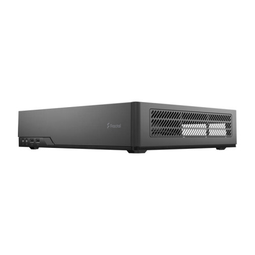 Корпус ПК без блока питания/ Case Fractal Design Node 202, SFF, no fans, 2xUSB-A 3.0, SFX PSU Support, mITX Black
