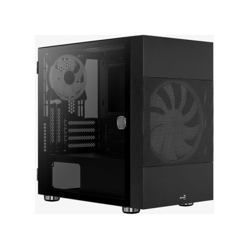 Корпус Aerocool Atomic-G-BK-v1 черный mATX 2x120mm 2x140mm 2xUSB3.0 audio bott PSU [ATOMIC-G-BK-V1]