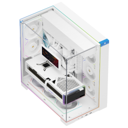 Корпус без блока питания/ Case Thermalright A70 FAN5-C, Midi-Tower, TG, 5x120mm ARGB, 2xUSB-A 3.0, 1xUSB Type-C, ATX, mATX, mITX White