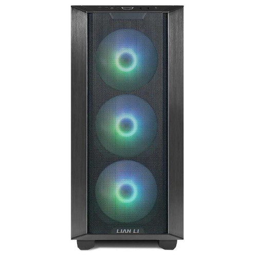 Корпус Lian-Li Lancool III RGB черный ATX 10x120mm 3x140mm 2xUSB3.0 audio bott PSU [G99.LAN3RX.10R]