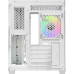 Корпус ПК без блока питания/ Case Ocypus Iota C50 Curve WH ARGB, Mini-Tower, TG, 3x120mm ARGB, 2xUSB-A 3.0 + 1xUSB-C, mATX, mITX White