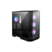 Корпус ПК без блока питания/ Case MSI MAG PANO M100R PZ, Mini-Tower, TG, 4x120mm ARGB, 1xUSB 3.2, 1xUSB 3.2 Type-C, mATX, mITX Black
