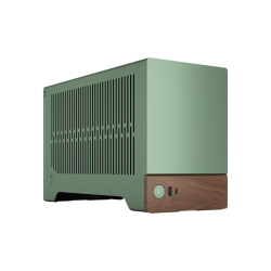Корпус без блока питания/ Case Fractal Design Terra, Mini-Tower, no fans, 1xUSB-A 3.0 + 1xUSB 3.2 Type-C, SFX PSU Support, mITX Jade