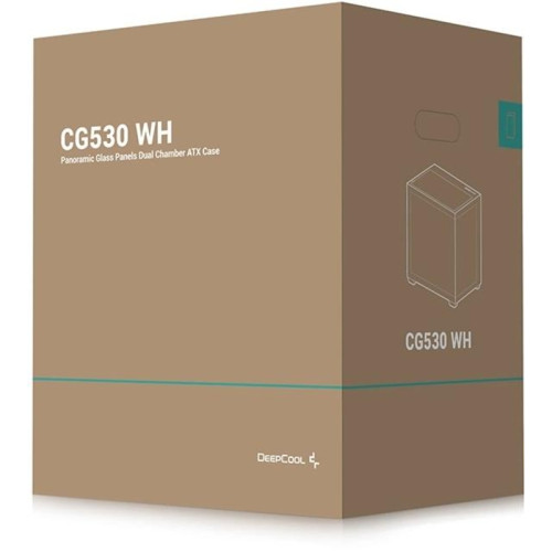 Корпус Deepcool CG530 WH белый ATX 2x120mm 2x140mm 2xUSB2.0 1xUSB3.0 audio bott PSU [R-CG530-WHNDA0-G-1]