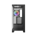 Корпус ПК без блока питания/ Case SAMA V50 Black, Midi-Tower, TG, 4x120mm ARGB, 2xUSB 3.0 + 1xUSB 3.1 Type-C, ATX, mATX, mITX Black