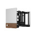 Корпус без блока питания/ Case Fractal Design Terra, Mini-Tower, no fans, 1xUSB-A 3.0 + 1xUSB 3.2 Type-C, SFX PSU Support, mITX Silver