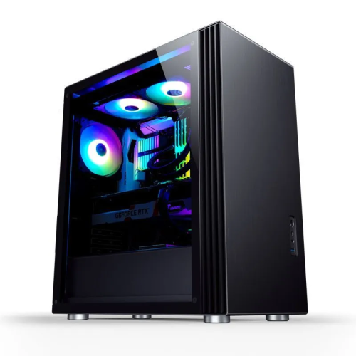 Корпус без блока питания/ JONSBO Computer Case U6 black
