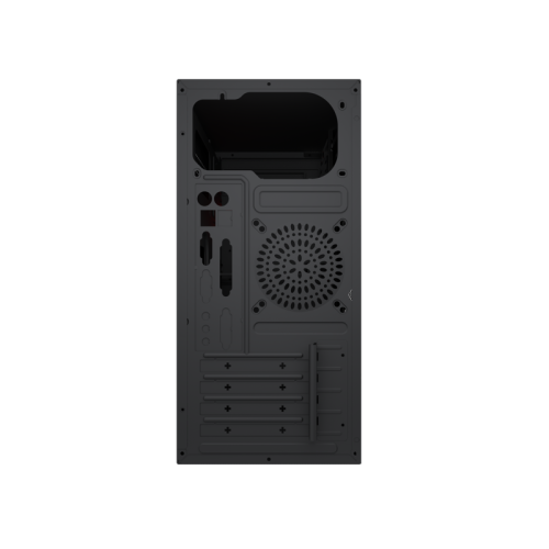 Корпус без блока питания/ Case Forza mATX, 450W, 2xUSB2.0+2xUSB3.0, Black, w/o FAN, 8 cm fan PSU, power cord