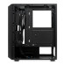 Корпус без блока питания/ Case HSPD M730, Mesh Mid Tower, Black, TG, 0.4 SPCC, no fans, E-ATX, ATX, mATX, mITX, 155/280/175-200mm, 2x2.5