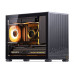 Корпус без блока питания/ Jonsbo D32 PRO BLACK, Mini-Tower , no fans, mATX, mITX,  2xUSB3.2 Gen1 Type-A, 1xUSB3.2 Gen 2 Type-C, 1xAUDIO, 1xMIC