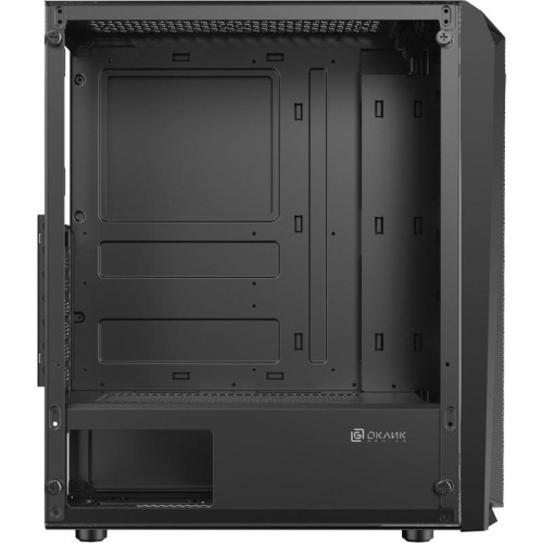 Корпус Oklick OCC-MD302 черный ATX 6x120mm 2xUSB2.0 1xUSB3.0 audio bott PSU [OCC-MD302]