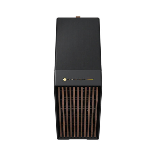 Корпус без блока питания/ Case Fractal Design North XL, Full-Tower, 3x140mm, 2xUSB-A 3.0 + 1xUSB 3.2 Type-C E-ATX, ATX, mATX, mITX Wood panel Charcoal Black