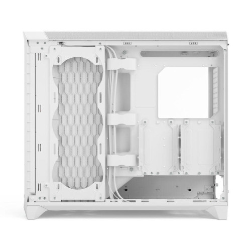Корпус ПК без блока питания/ Case Fractal Design Meshify 3 XL RGB TG Clear Tint, Full-Tower, 3x140mm ARGB, 2xUSB-A 3.2 + 1xUSB 3.2 Type-C SSI-EEB, SSI-CEB, E-ATX, ATX, mATX, mITX, White