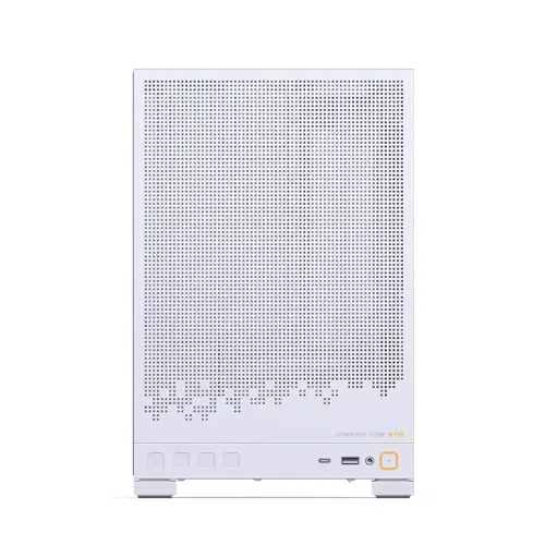 Корпус без блока питания/ Case JONSBO D32 STD, Mini-Tower, TG, no fan, 1xUSB-A 3.0 + 1xUSB-C 3.1, mATX, mITX White