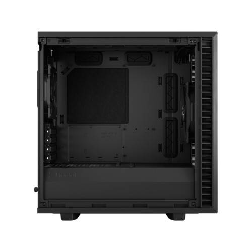 Корпус ПК без блока питания/ Case Fractal Design Define 7 Mini Solid, Mini-Tower, 1x120mm + 1x140mm, 2xUSB-A 2.0 + 2xUSB-A 3.0 + 1xUSB 3.2 Type-C mATX, mITX, mDTX Black