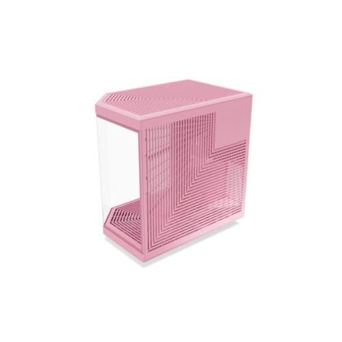 Корпус без блока питания/ Case HYTE Y70, Midi-Tower, TG, no fans, 2xUSB-A 3.2, 1xUSB Type-C, E-ATX, ATX, mATX, mITX Strawberry Milk