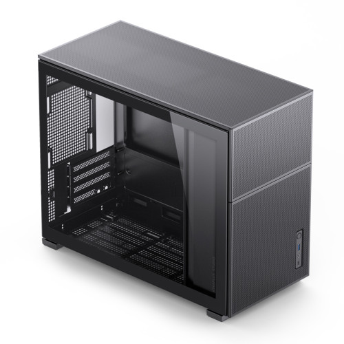 Корпус без блока питания/ Корпус JONSBO D31 MESH Black MATX без БП, боковая панель из закаленного стекла, mini-ITX, micro-ATX, черный