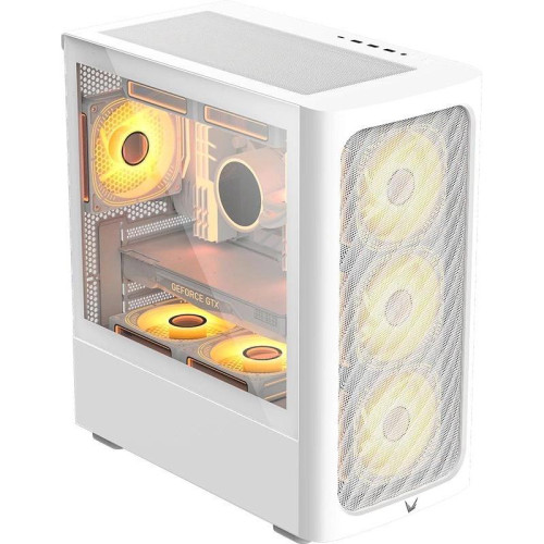 Корпус Formula Air Mesh G3 белый без БП mATX 7x120mm 5x140mm 2xUSB2.0 1xUSB3.0 audio bott PSU