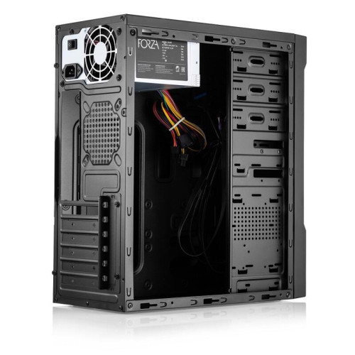 Корпус с блоком питания 450Вт./ Case Forza ATX, 450W, 1xUSB2.0+1xUSB3.0, Black, w/o FAN, 8 cm fan PSU, power cord Корпус с блоком питания 450Вт./ Case Forza ATX, 450W, 1xUSB2.0+1xUSB3.0, Black, w/o FAN, 8 cm fan PSU, power cord