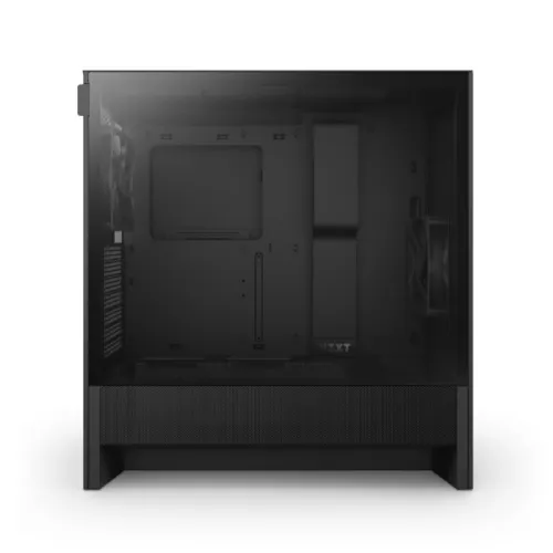 Корпус без блока питания/ Case NZXT H5 Flow (2024), Midi-Tower, TG, 1x120mm, 1xUSB-A 3.2 + 1xUSB-C 3.2, E-ATX, ATX, mATX, mITX Black