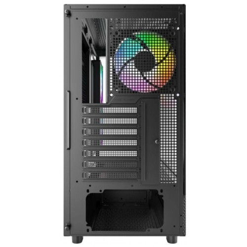 Корпус Montech XR черный ATX 3x120mm 2xUSB3.0 1xUSB3.1 audio bott PSU [XR BL]