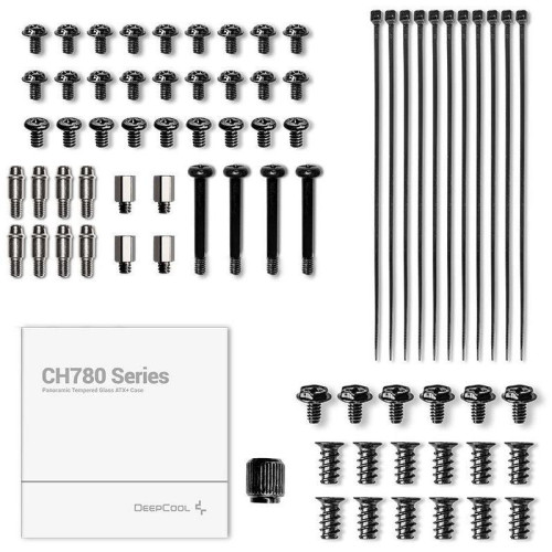 Корпус Deepcool CH780 белый ATX 9x120mm 9x140mm 4x180mm 4x200mm 4xUSB3.0 audio bott PSU [R-CH780-WHADE41-G-1]