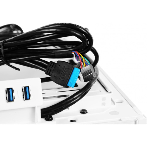 Корпус Thermaltake The Tower 500 белый E-ATX 9x120mm 3x140mm 4xUSB3.0 audio bott PSU [CA-1X1-00M6WN-00]