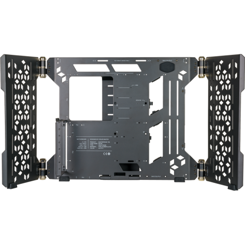 Корпус/ Cooler Master MasterFrame MF700, 2x USB 3.1 Gen 2 Type-A, 1x USB 3.2 Gen 2 Type-C, 1x 3.5mm Headset Jack (Audio+Mic),no Fan, Black, Full Tower, w/o PSU