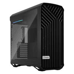 Корпус без блока питания/ Fractal Design North Charcoal Torrent Black Glass version (light color)