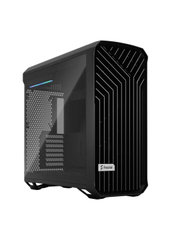 Корпус без блока питания/ Fractal Design North Charcoal Torrent Black Glass version (light color)