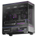 Корпус без блока питания/ Case Thermalright M10 Vision FAN4-C, Mini-Tower, TG, LCD, 4x120mm ARGB, 2xUSB-A 3.0, 1xUSB Type-C, mATX, mITX Black